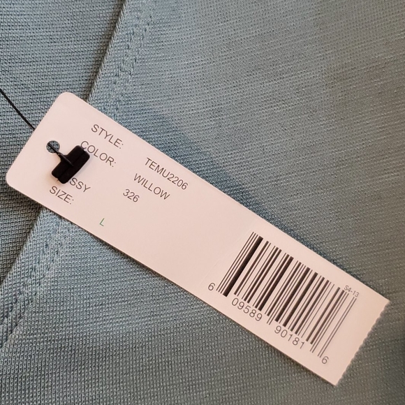 🆕️ Ellen Tracy Silk Sleeveless Shirt L - Picture 4 of 6